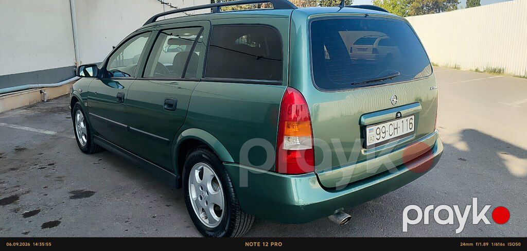 Opel Astra, 1.6 L, 1998 il, 305 000 km — Avtomobillər, Ucar (5)