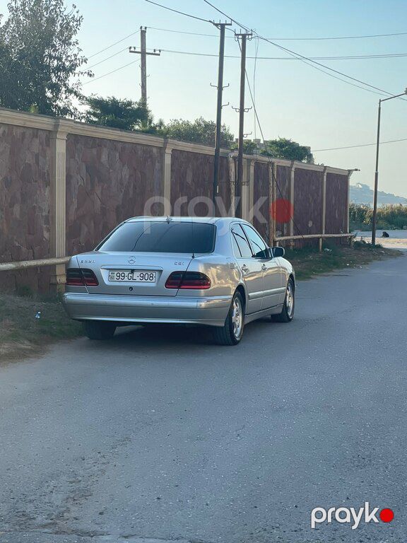 Mercedes E 200, 2.2 L, 2000 il, 568 426 km — Avtomobillər, Bakı (5)