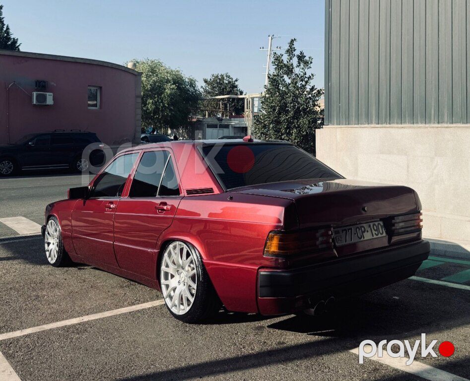 Mercedes 190, 2.6 L, 1990 il, 250 000 km — Avtomobillər, Bakı (4)