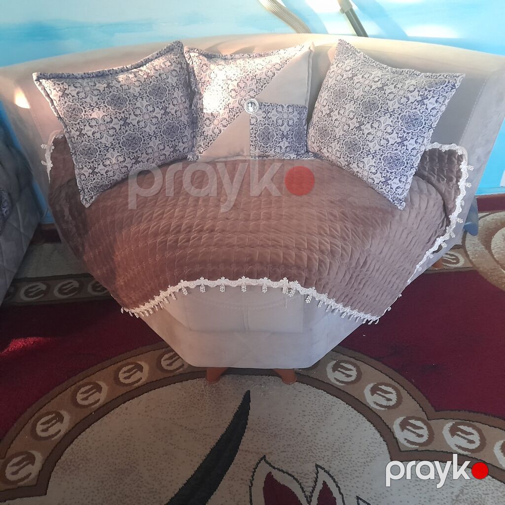 Künc divan dəsti - Dizayn: Künc (L formalı) divan və uyğun künc — Yumşaq mobilya dəstləri, İsmayıllı (2)
