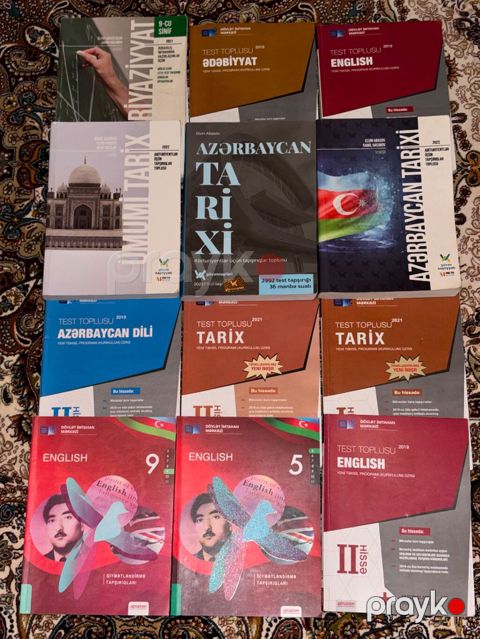 Hər biri 1 manatdan satılır.Cəmi 12 dənə kitab var. Oxunmadığından — Bakı