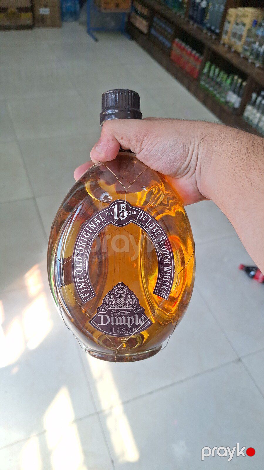 Viski Dimple 15 illik 1 L — Alkoqol məhsulları, Bakı