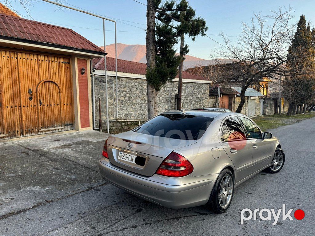 Mercedes E 220, 2.2 L, 2002 il, 420 000 km — Avtomobillər, Bakı (2)