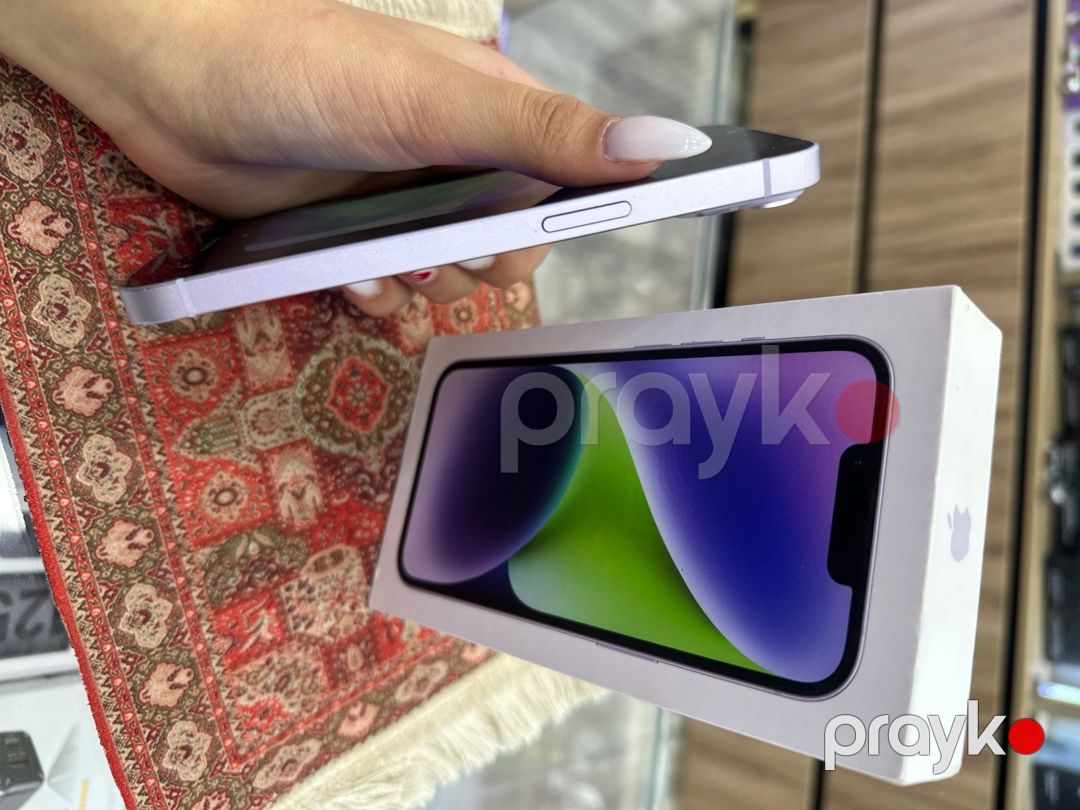 Apple iPhone 14 Purple 128GB/6GB — Smartfonlar, Bakı (3)