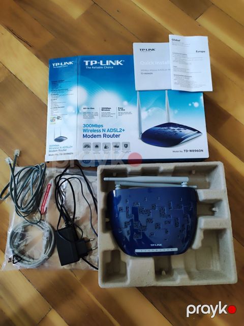 TP-Link TD-W8960N – 300Mbps Wireless N ADSL2+ Modem Router — Bakı