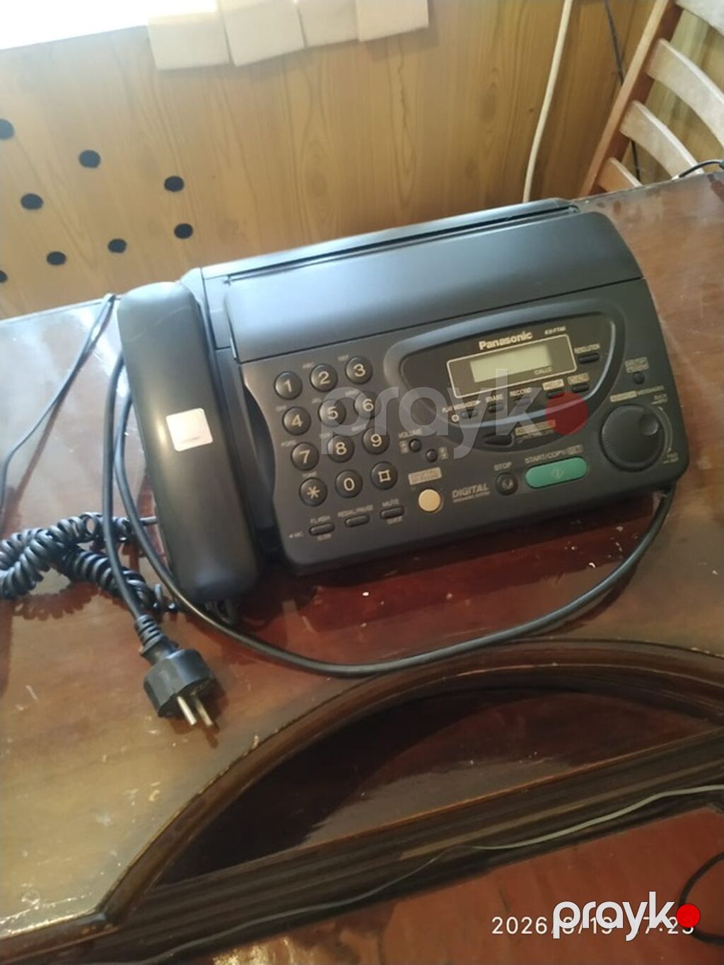 Stasionar telefon Panasonic, Simli, İşlənmiş — Kabel və radio telefonları, Xudat (6)