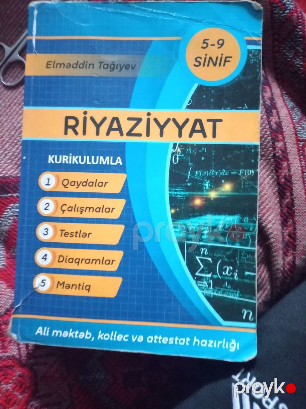 Elməddin Tağıyev – Riyaziyyat (5–9 sinif) kitab satılır kim istəsə — Kitablar, Bakı (3)