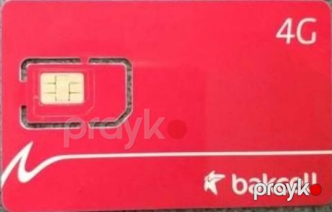 Bakcell 4G SIM kart - Şəbəkə: Bakcell - Texnologiya: 4G/LTE dəstəyi — Bakı