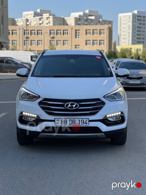 Hyundai Santa Fe, 2.0 L, 2016 il, 167 300 km — Bakı