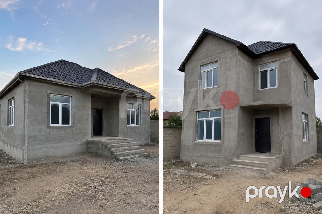3 otaqlı, 100 kv. m, Təmirsiz — Ev, villa, Xaçmaz (2)