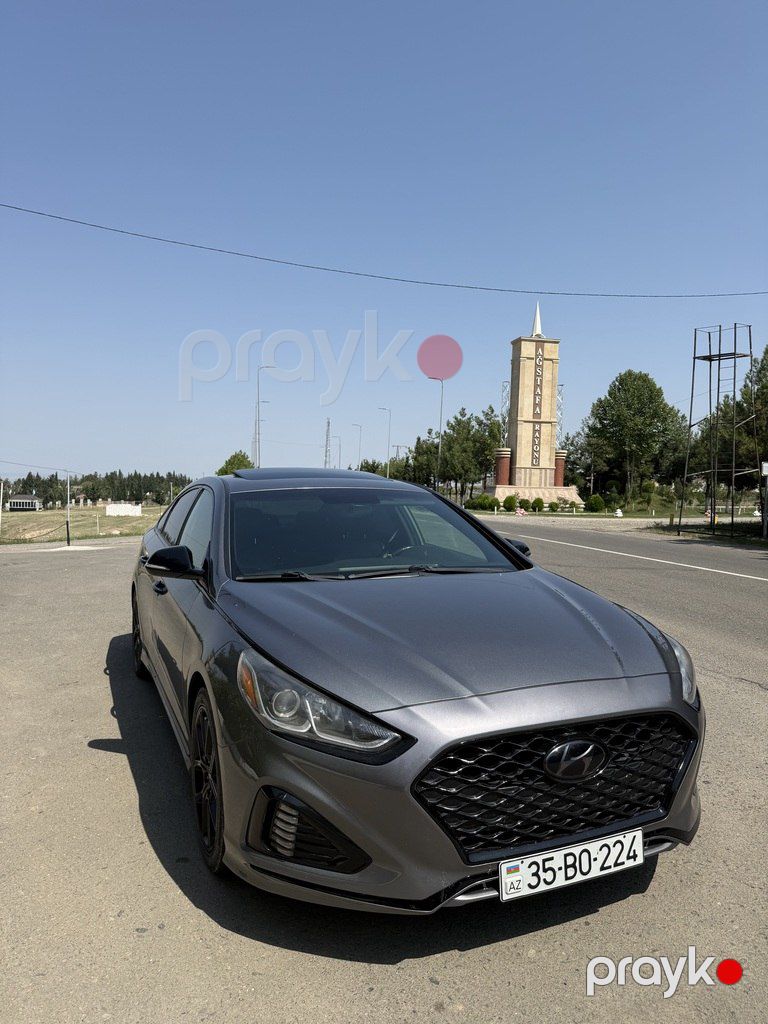 Hyundai Sonata, 2.0 L, 2018 il, 148 000 km — Avtomobillər, Bakı (3)