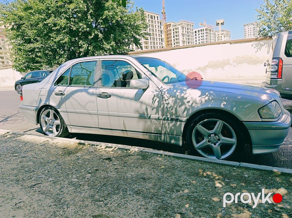 Mercedes C 180, 1.8 L, 1998 il, 400 000 km — Avtomobillər, Bakı (5)