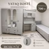 Yataq dəsti – sifarişlə hazırlanır Tərkib: - Üçqapılı şkaf: orta — Все для детей