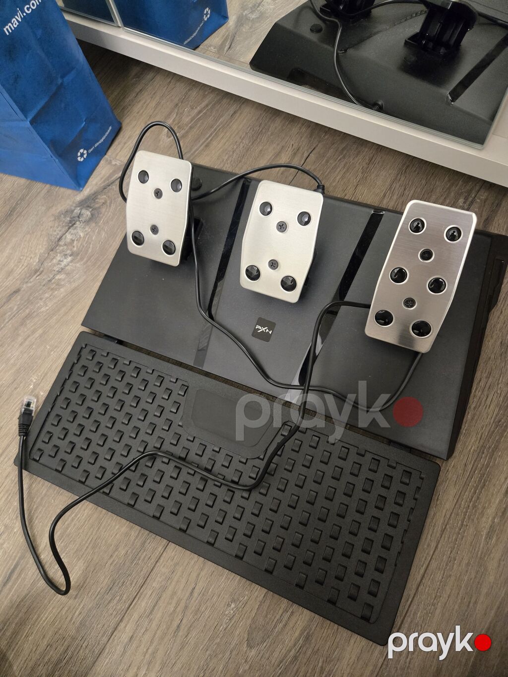PXN V9 oyun rulu satılır. Təp təzədir, çox az və ev şəraitində — Aksesuarlar, Bakı (9)