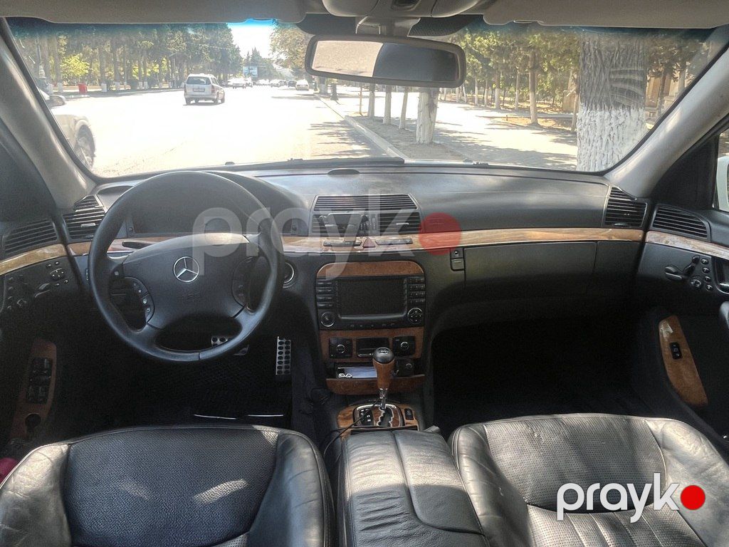 Mercedes S 55 AMG, 5.4 L, 2004 il, 240 000 km — Avtomobillər, Bakı (11)