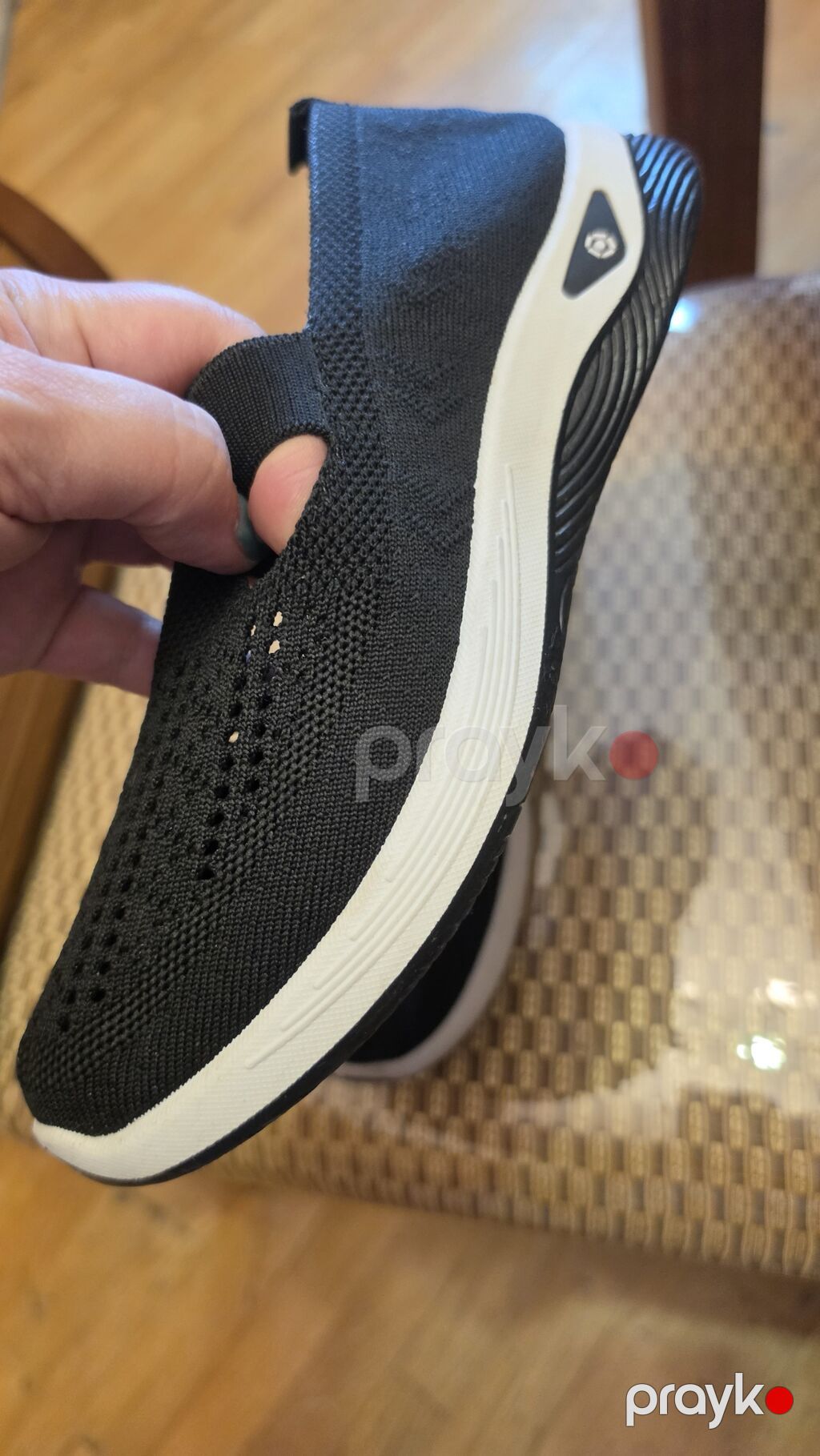 Qadın rahat ayaqqabısı – toxunma mesh slip-on.1 dəfə geyilib - Rəng — Digər, Bakı (2)