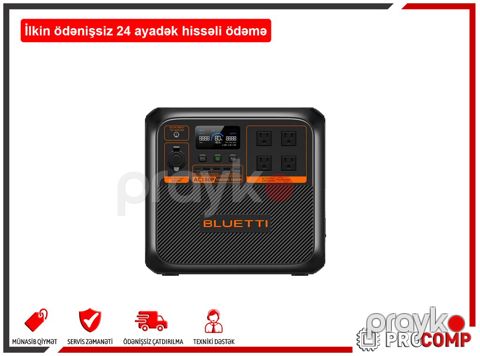 Portativ günəş elektrik stansiyası "Bluetti AC180P Portable Power Station 1800W/1440Wh AC180P/AZ — Bakı