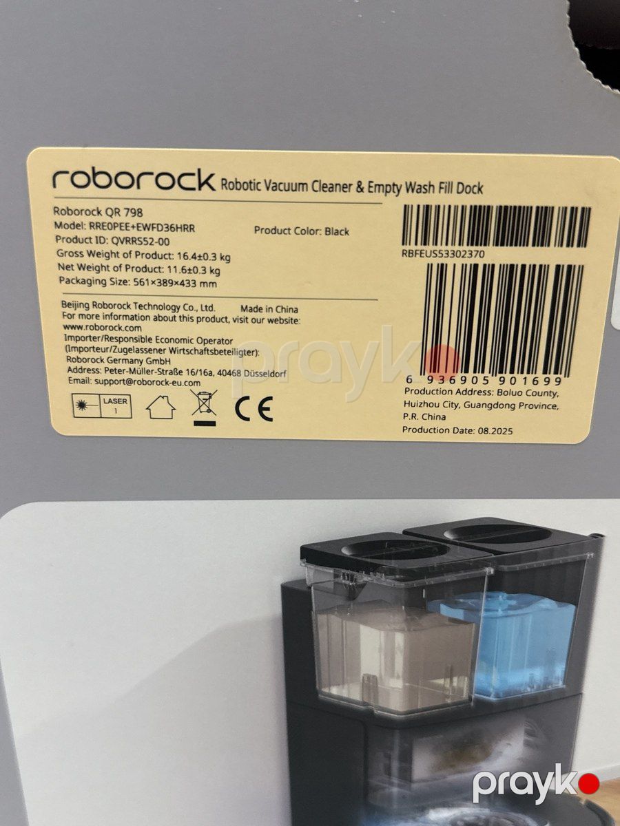 Tozsoran Roborock QR 798 Series Black — Ev texnikası, Bakı (2)