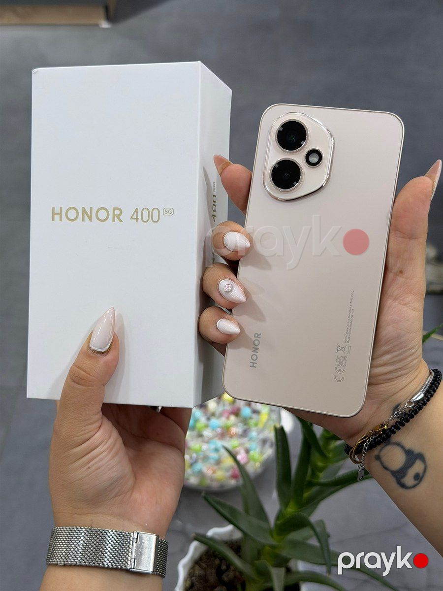 Honor 400 Desert Gold 256GB/8GB — Smartfonlar, Bakı (3)