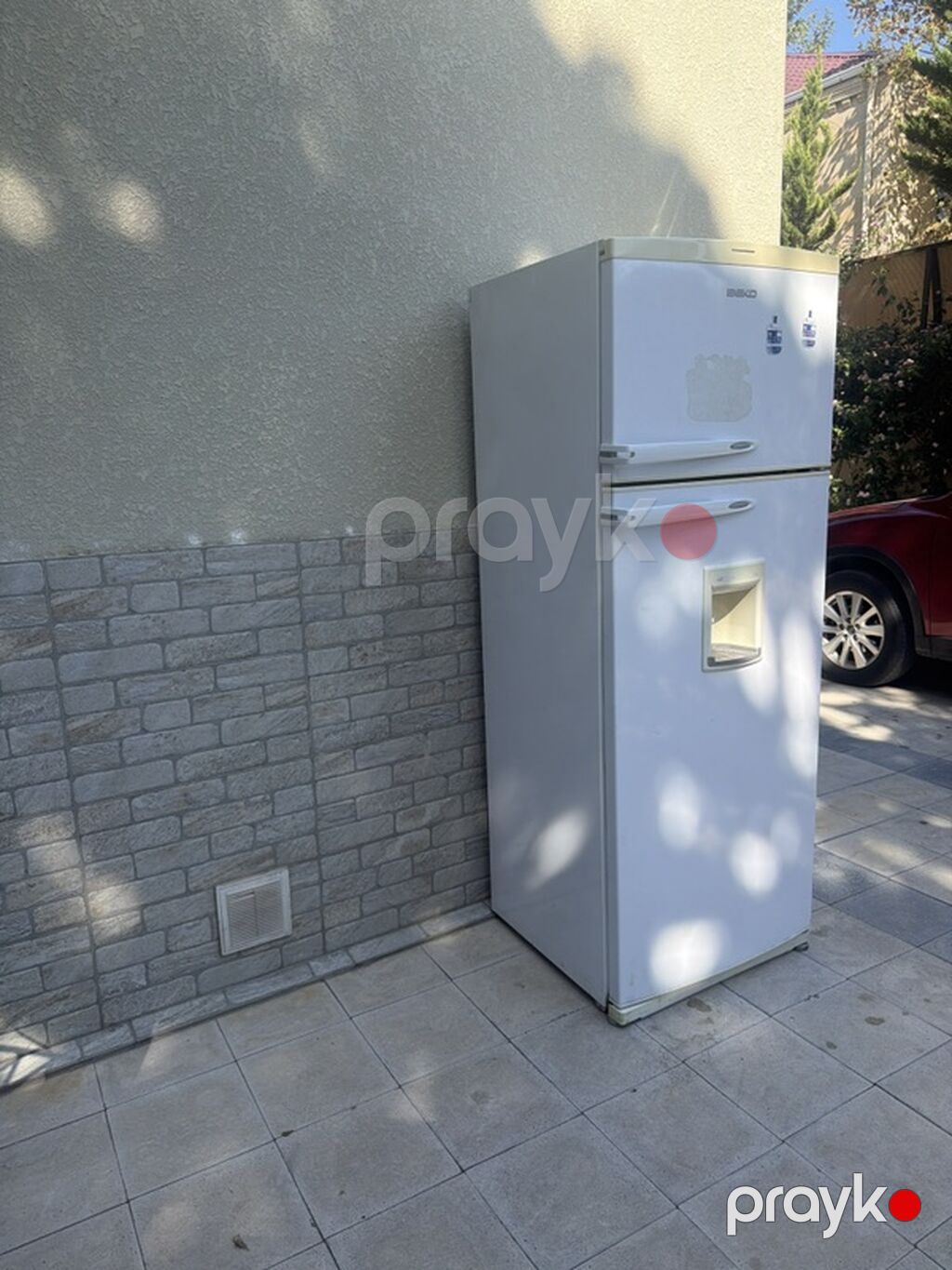 İşlənmiş 2 qapılı Beko Soyuducu Satılır, rəng - Ağ, Dispenserli — Soyuducular, Fatmayı (3)