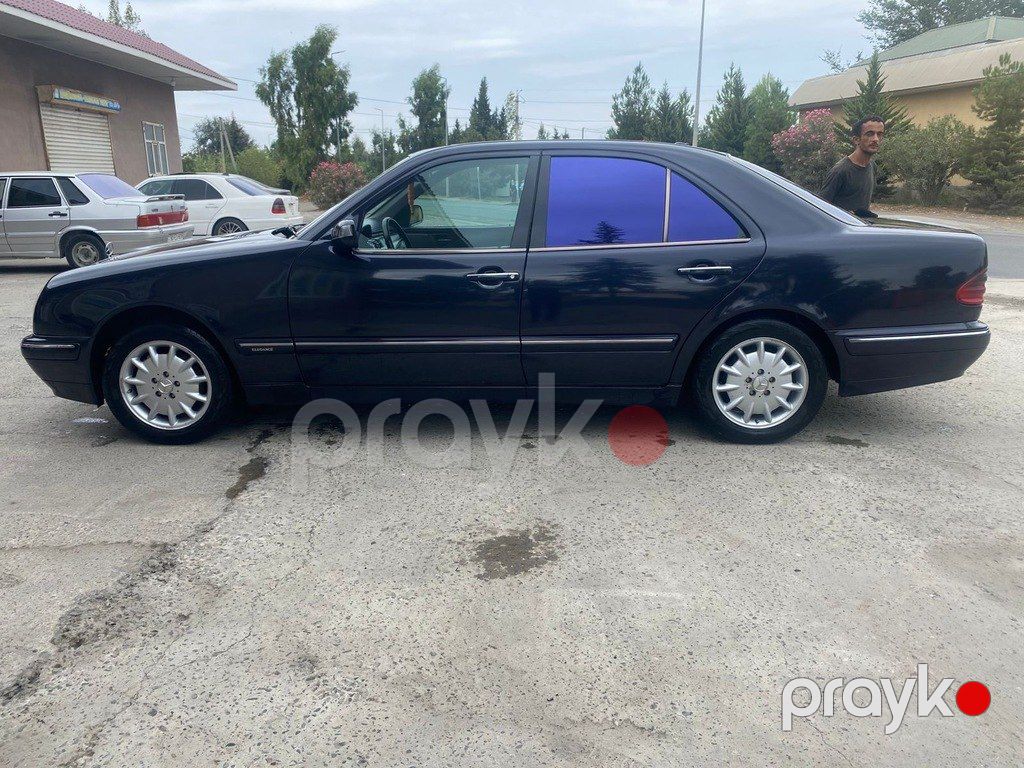 Mercedes E 270, 2.7 L, 2000 il, 333 000 km — Avtomobillər, Bakı (4)