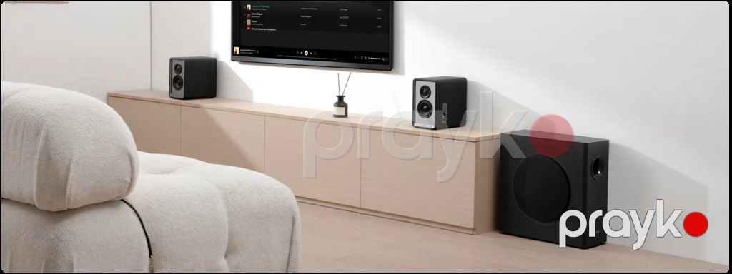Edifier T5s Powered Active Subwoofer 70W, 8 inch, RCA: 50 20mV, 38Hz - 200Hz — Səs texnikası, Bakı (6)