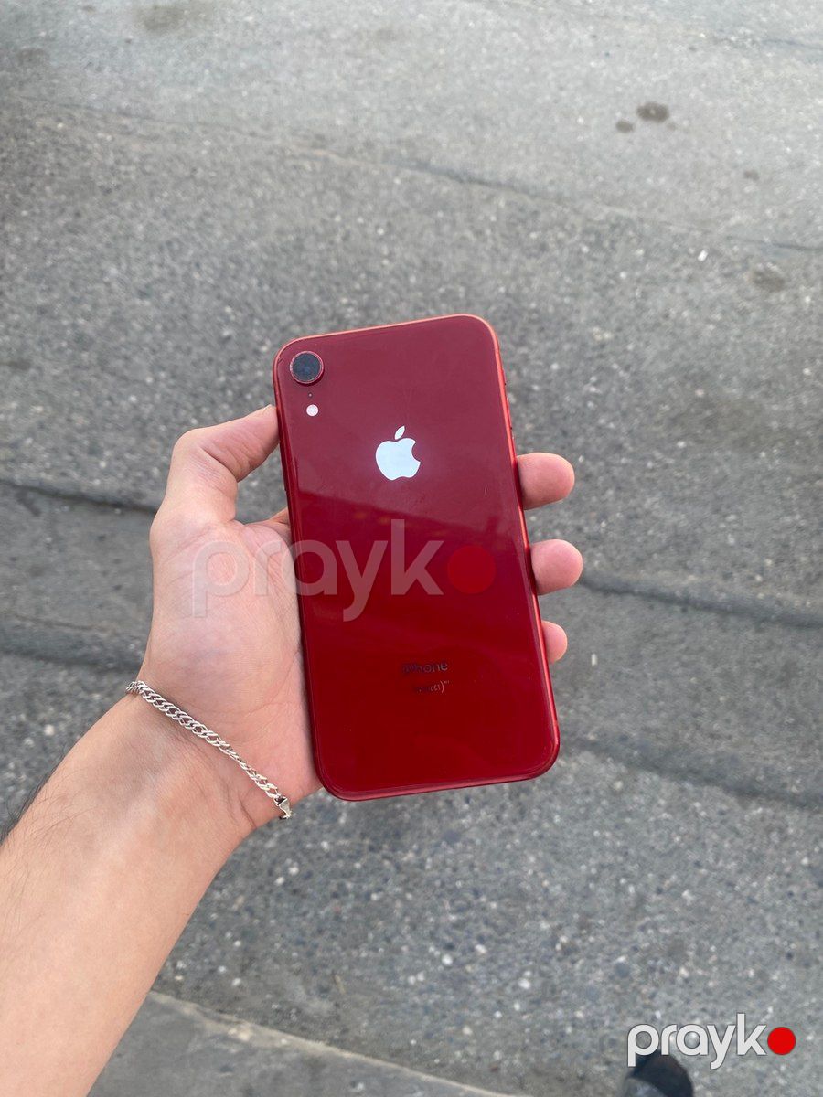Apple iPhone XR Red 64GB/3GB — Smartfonlar, Bakı (2)