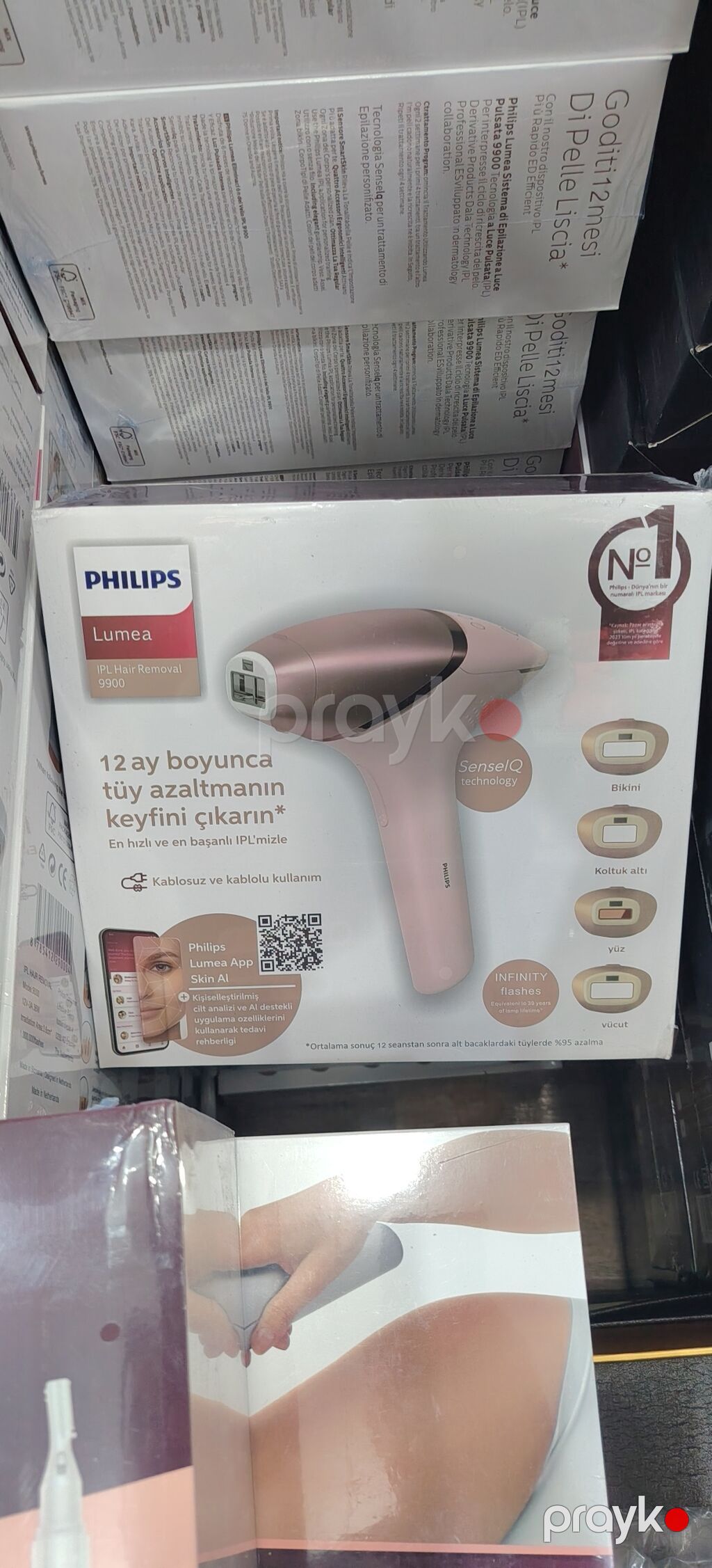 Lazer epilyatoru, Philips, Yeni, Ödənişli çatdırılma — Usturalar, trimmerler və epilyatorlar, Qobu (2)