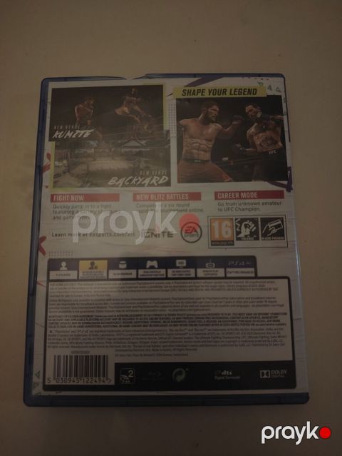 Məhsul: PS4 oyun diski – EA Sports UFC 4 (Pegı 16) 2 GÜN İsdifadə — Bakı