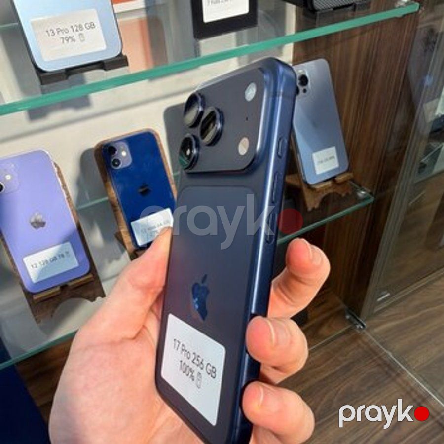 Apple iPhone 17 Pro Deep Blue 256GB/12GB — Smartfonlar, Bakı (5)