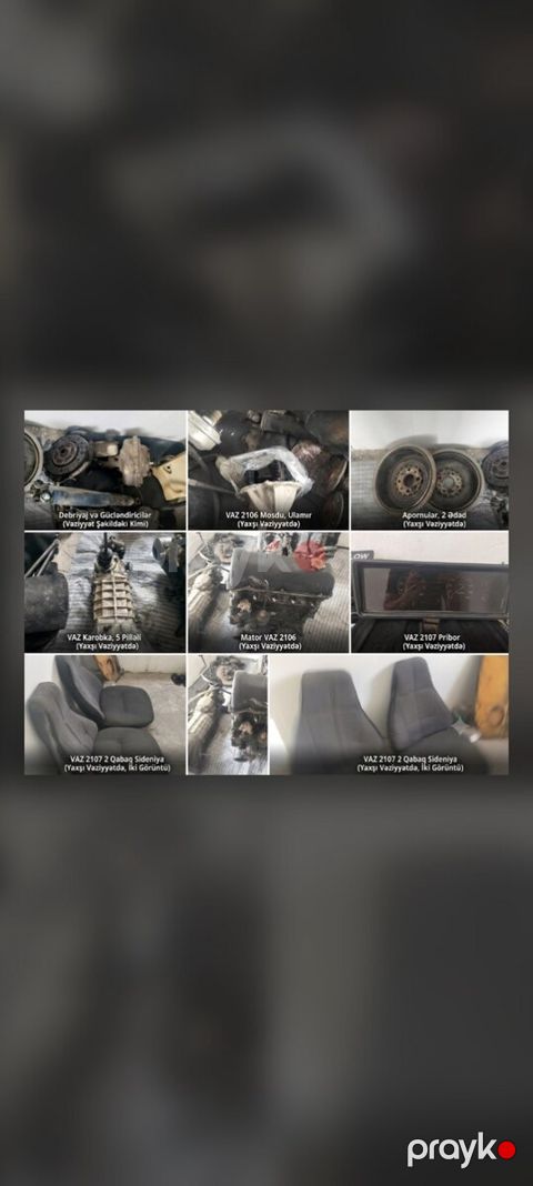 Lada (VAZ) 2107 ehtiyat hissələri — Sumqayıt