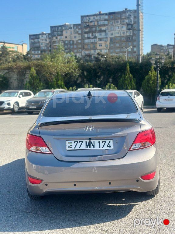 Hyundai Accent, 1.6 L, 2017 il, 100 000 km — Avtomobillər, Bakı (5)
