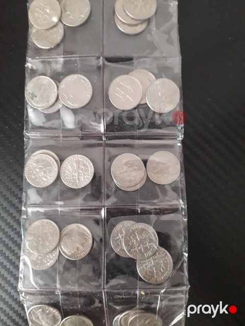 ABŞ “One Dime” (10 sent) sikkələri – qarışıq illər və dizaynlar 30 — Bakı