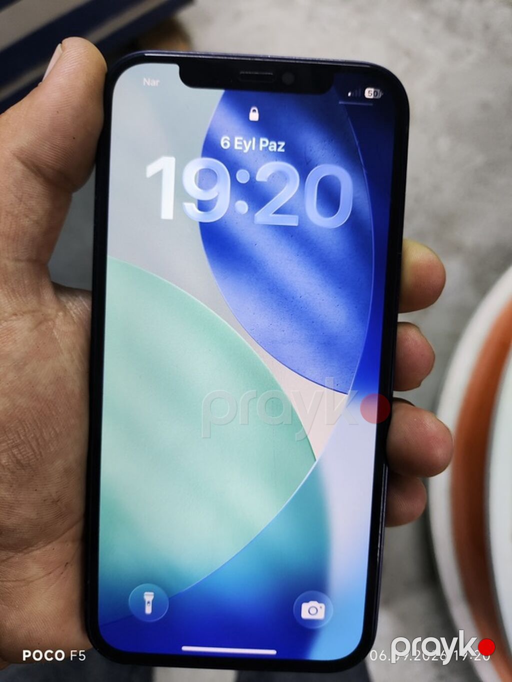 IPhone 12, 128 GB, Mavi, Face ID — Apple iPhone, Şəki (2)
