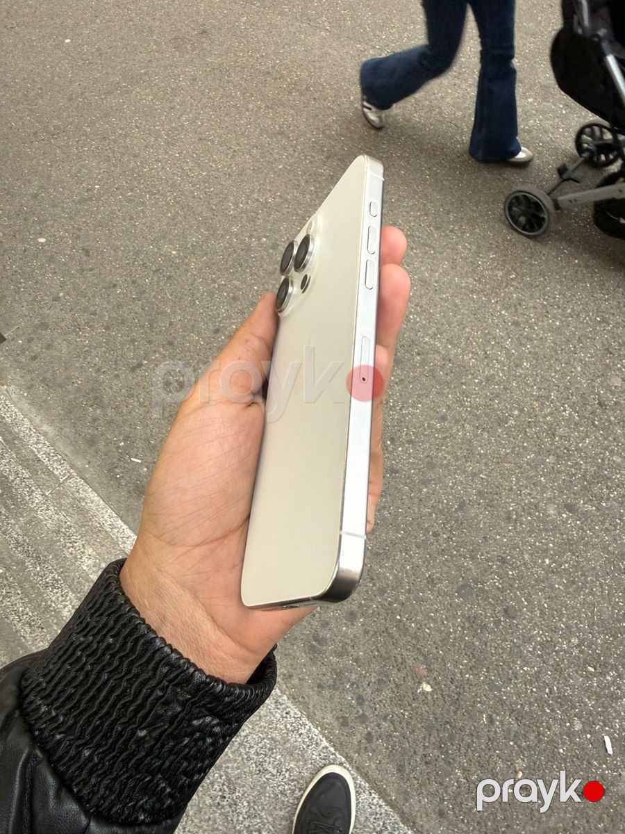Apple iPhone 15 Pro Max White Titanium 256GB/8GB — Smartfonlar, Bakı (3)