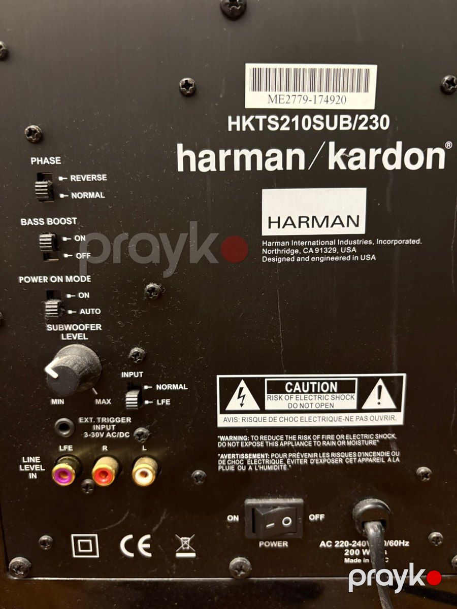 Ev kinoteatrı Harman Kardon Hkts 9/16 — Səs texnikası, Bakı (7)