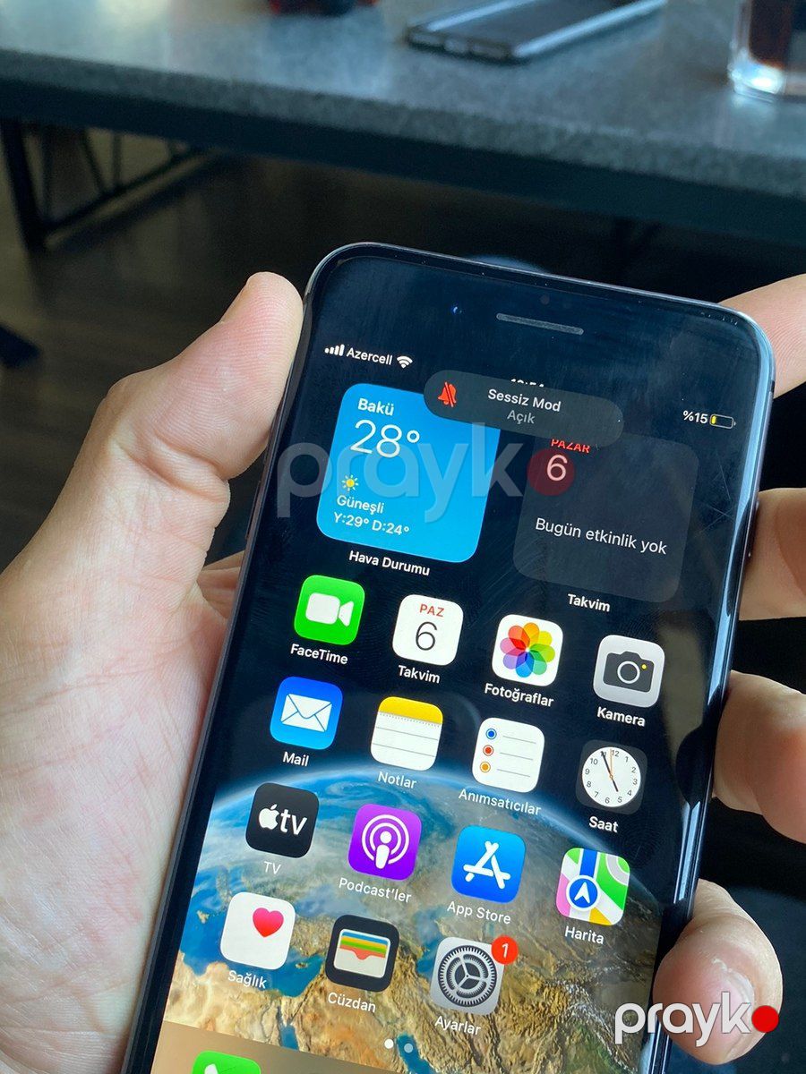 Apple iPhone 8 Plus Space Gray 64GB — Smartfonlar, Bakı (7)