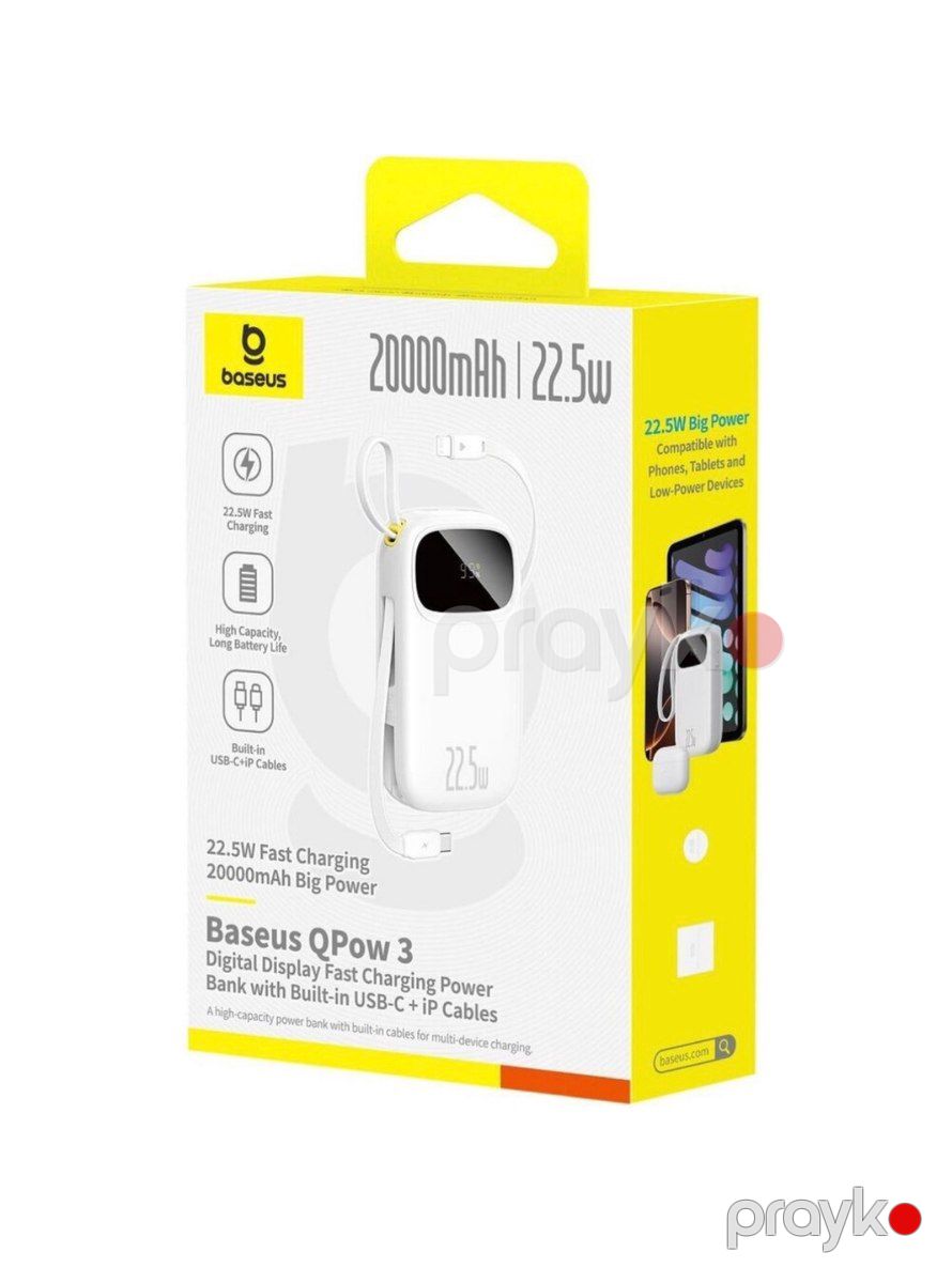 Baseus 22.5w 20000mAh powerbankı — Smartfonlar, Bakı (5)