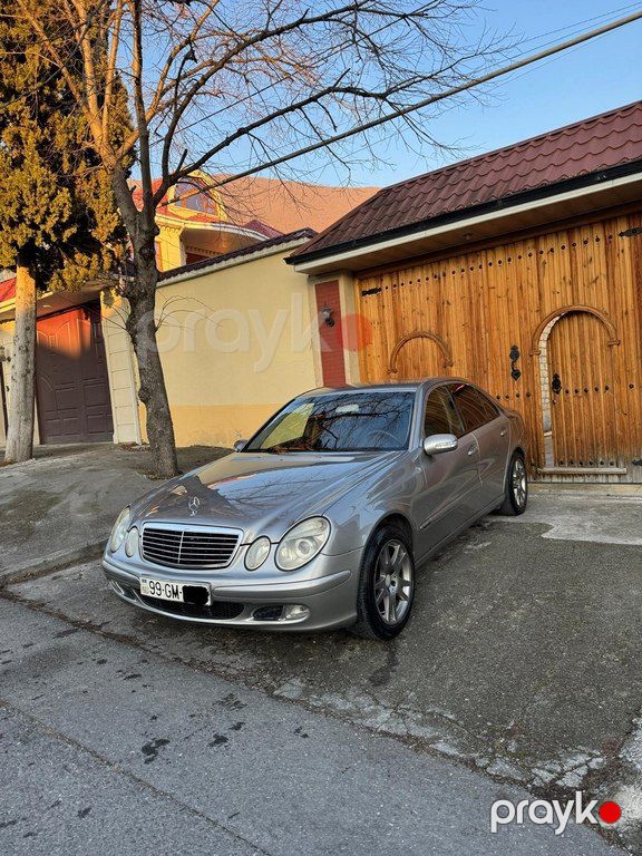 Mercedes E 220, 2.2 L, 2002 il, 420 000 km — Avtomobillər, Bakı (5)