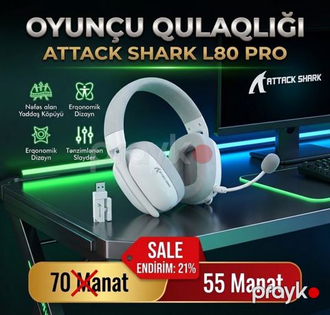 Attack Shark L80 PRO — Bakı