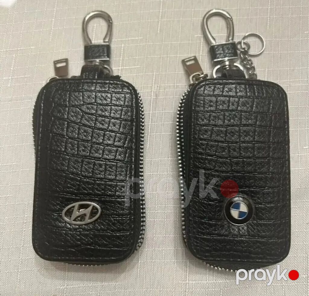 Avtomobil açarı üçün dəri açarlıq kisələri - Material: qara rəngli — Digər, Bakı (10)