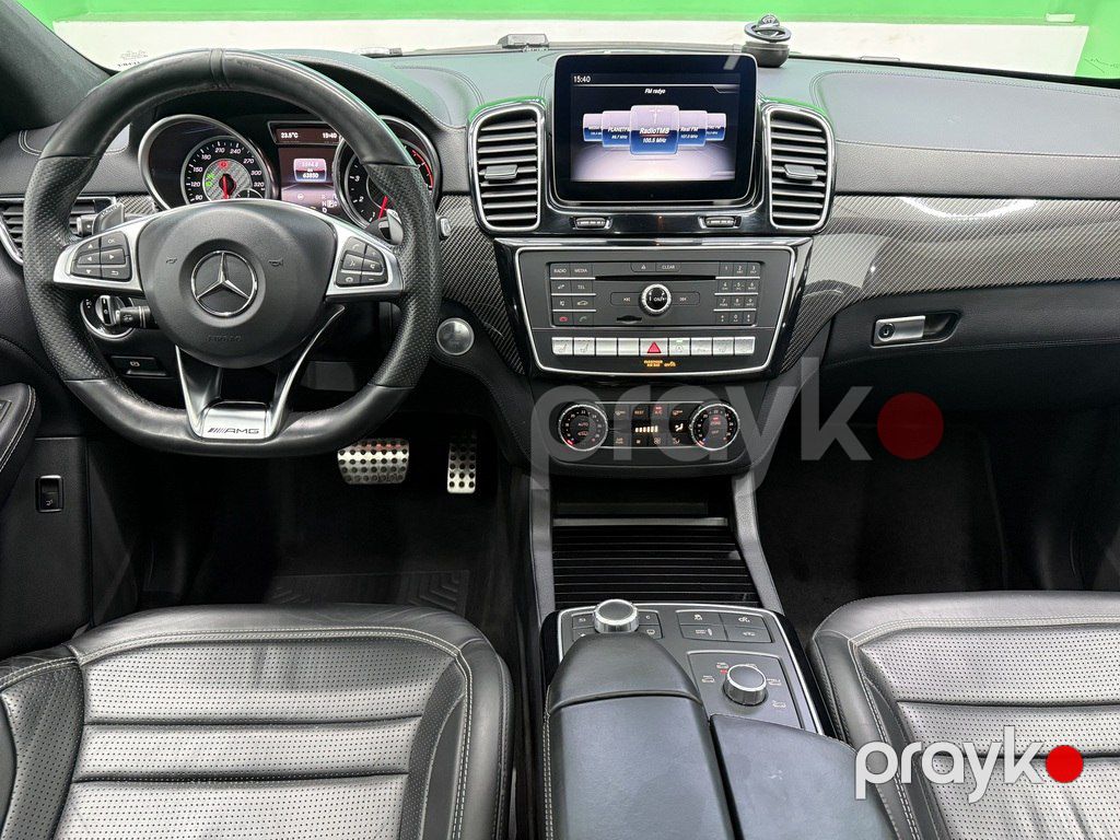 Mercedes GLE 63 AMG 4MATIC Coupe, 5.5 L, 2018 il, 63 800 km — Avtomobillər, Bakı (9)