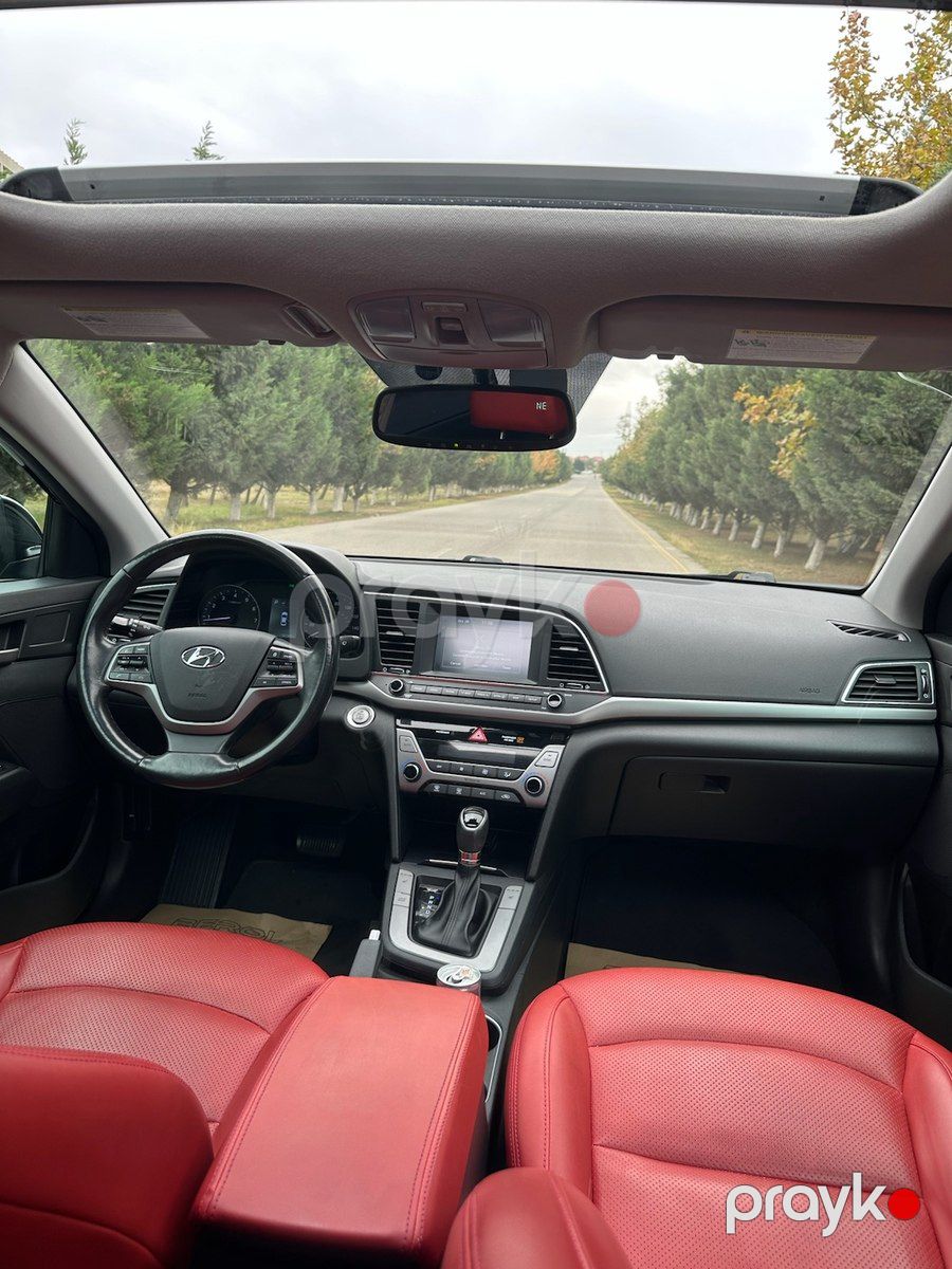 "Hyundai Elantra, 2016 il" icarəsi — Avtomobil icarəsi, Bakı (2)