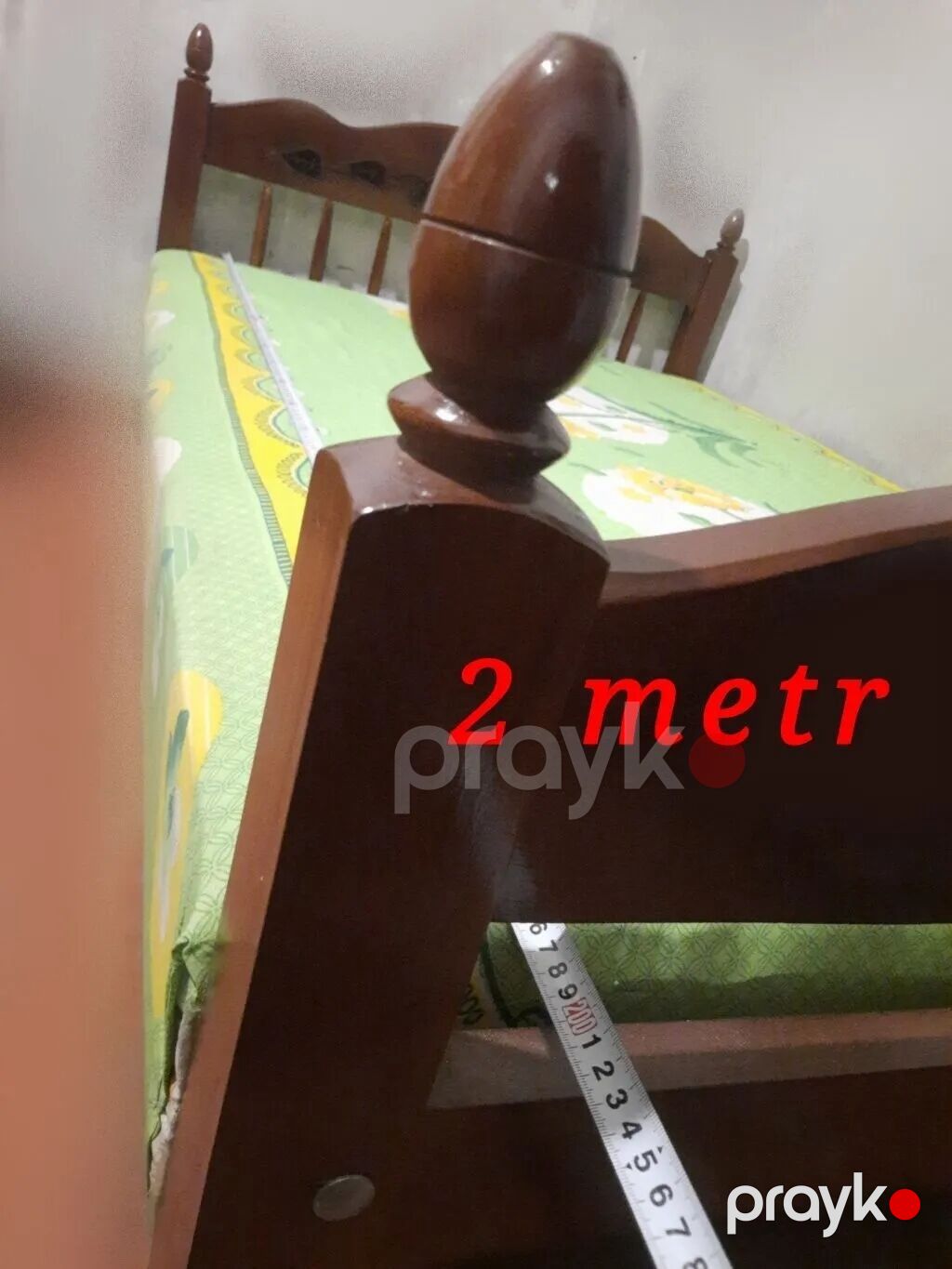İşlənmiş, İkinəfərlik çarpayı, Bazasız, Matras ilə, Siyirməsiz — Yataqlar, Bakı (3)