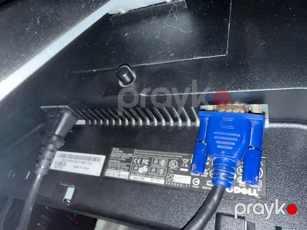 Dell monitor - Tam işləkdir, ekranında heç bir problem, ləkə və ya — Monitorlər, Bakı (2)