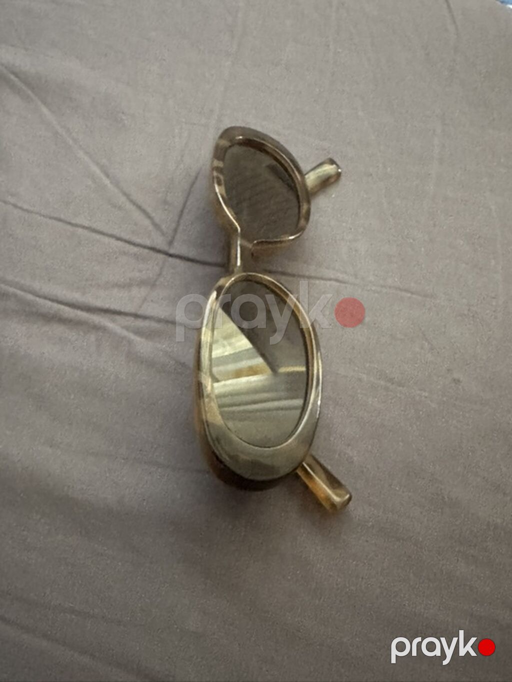 Le Specs/Outta Love Oval formalı gün eynəyi - Çərçivə: qalın, tünd — Eynəklər və aksesuarları, Bakı (2)