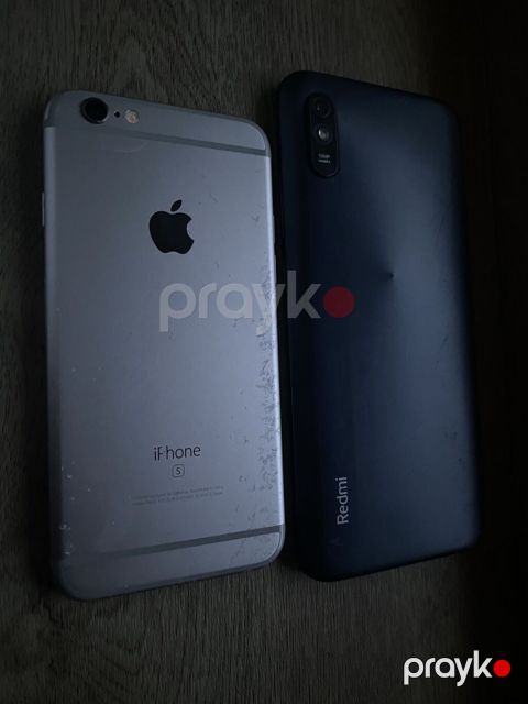 İkisi bir yerda 80 azn Ayfon 6s pili deyismelidi Redmi 9a tek qabag — Bakı