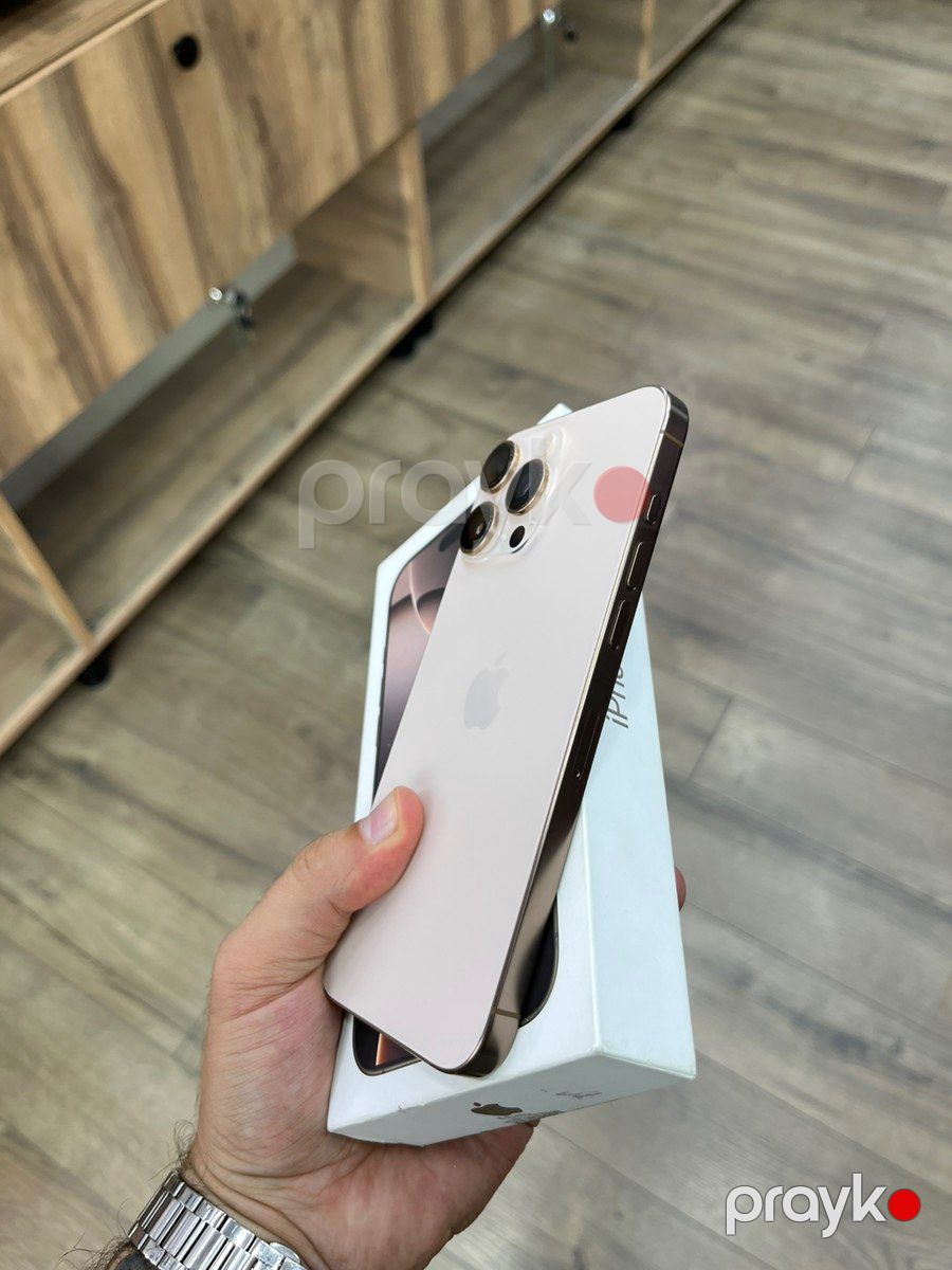 Apple iPhone 16 Pro Max Desert Titanium 256GB/8GB — Smartfonlar, Bakı (2)