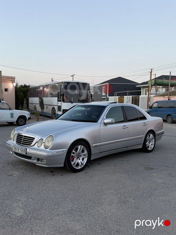 Mercedes E 220, 2.2 L, 2002 il, 600 000 km — Avtomobillər, Bakı (2)