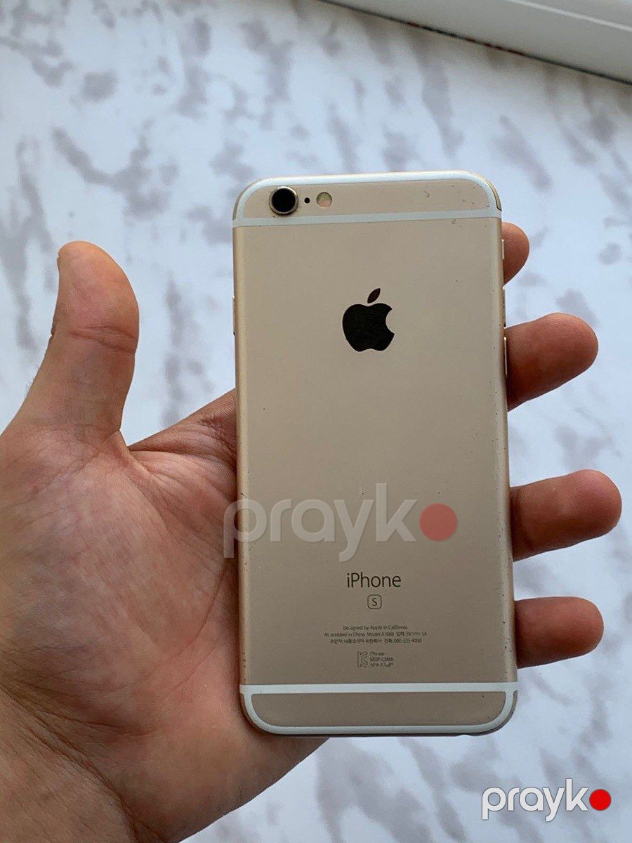 Apple iPhone 6S Gold 16GB — Smartfonlar, Sabirabad (3)